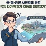 육·해·공군 사관학교 통합, 국방 대개혁인가 전통의 단절인가?