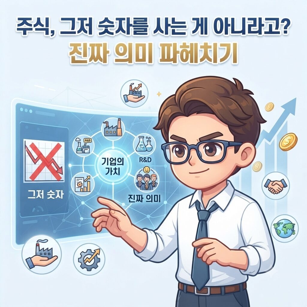 주식, 그저 숫자를 사는 게 아니라고?