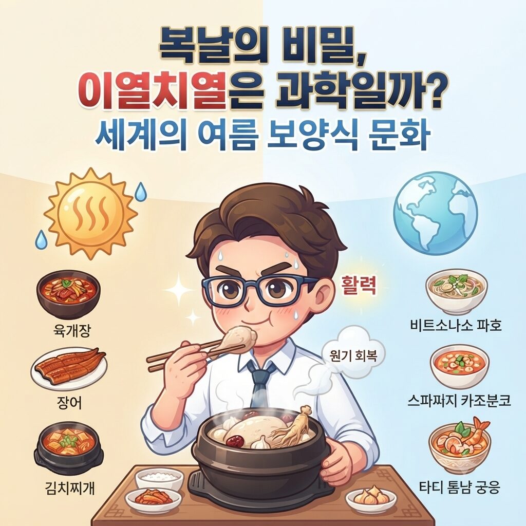 복날의 비밀, 이열치열은 과학일까?
